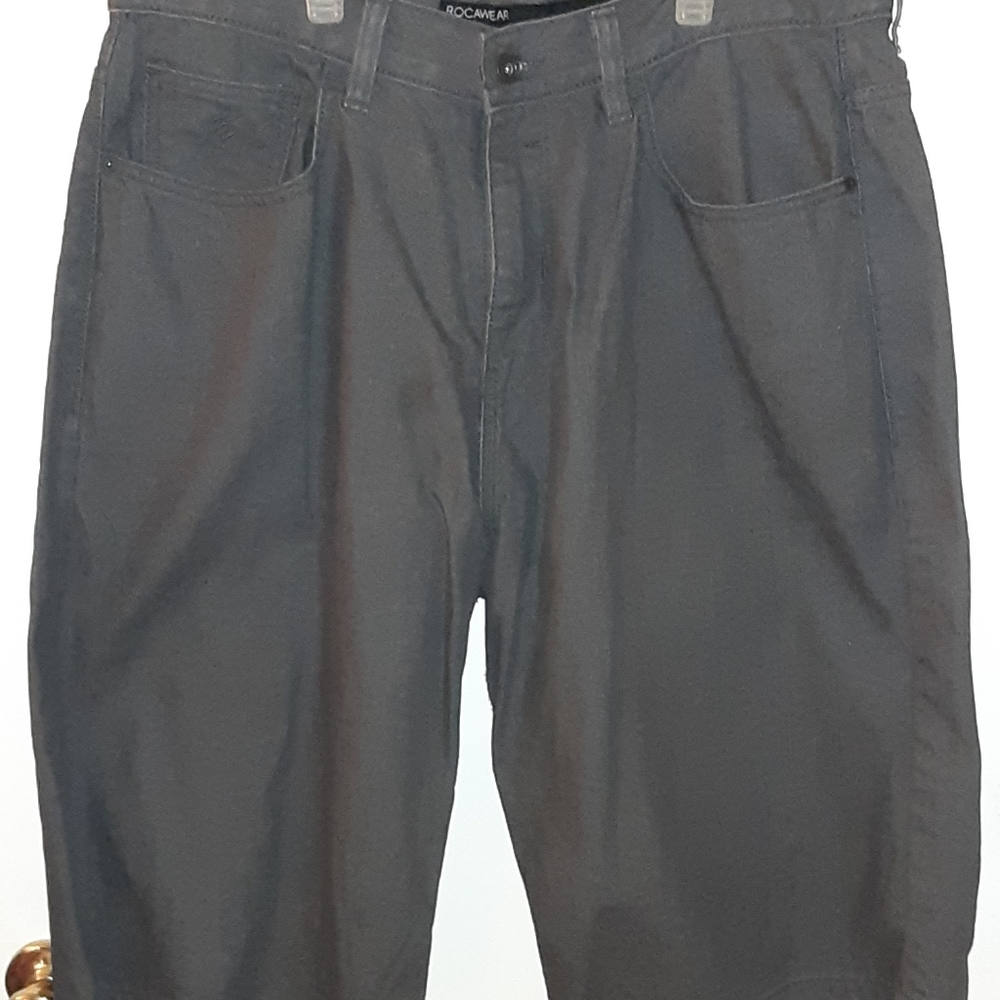 Men's Charcoal Grey Rocawear Shorts. Size 36